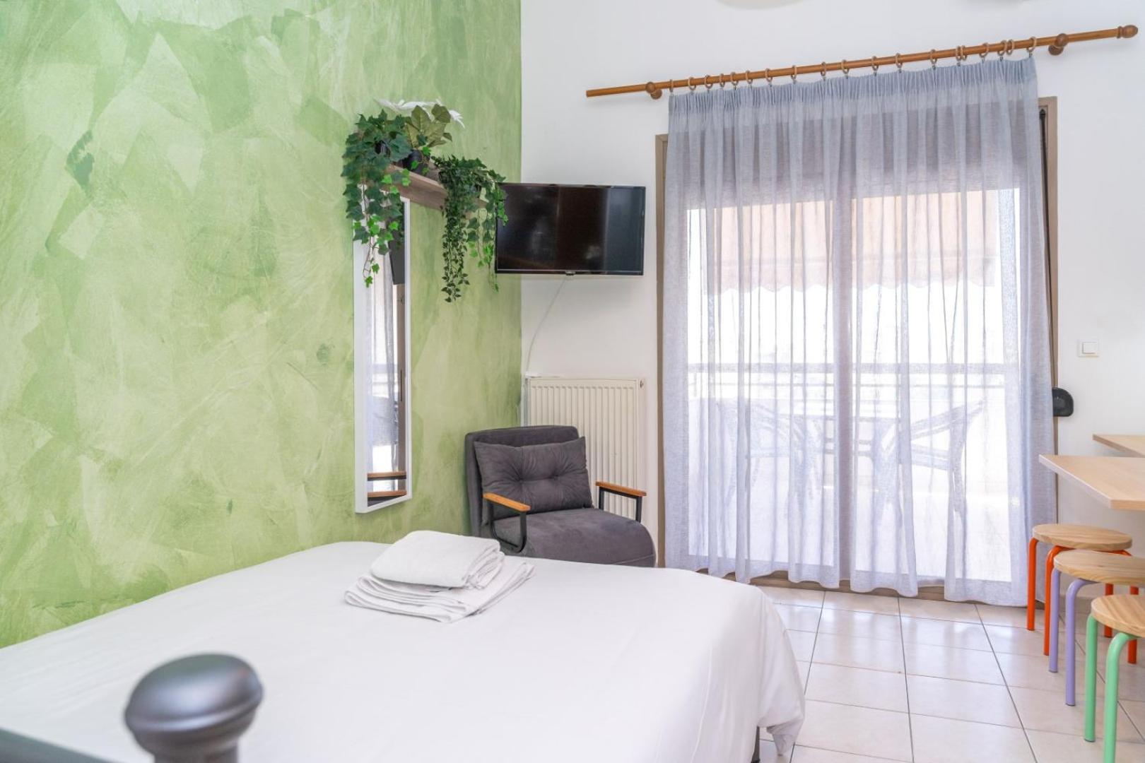 Kosmos Sercvice Apartment Beautiful Studio 2 With Additional Cost Parking Tessalónica Exterior foto
